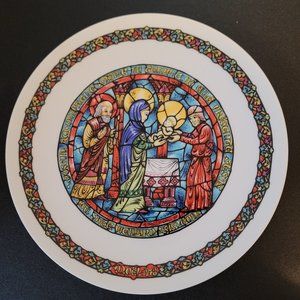 1977 Vintage Henri d'Arceau-Limoges Porcelain plate